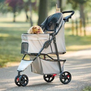 Carlson Pet Stroller with 360° Swivel Wheels