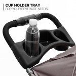 Foldable Dog Stroller with Weather Cover and Storage