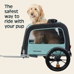 Retrospec Rover Pet Bike Trailer for Dogs