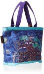 Indigo Cats Medium Bag by Laurel Burch