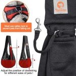 Tomkas Small Dog Sling Carrier - Black