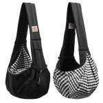 Tomkas Small Dog Sling Carrier - Black