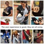 Tomkas Small Dog Sling Carrier - Grey