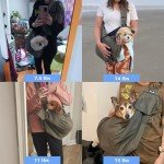 Adjustable Dog Carrier Sling for Small Pets