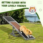 PawHut Wooden Dog Agility Seesaw for Training