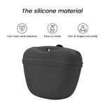 Portable Silicone Dog Treat Pouch with Clicker