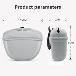 Dog Treat Training Pouch Set - Grey & Black