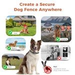 Wireless GPS Dog Collar Fence System - Waterproof