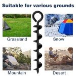 Eurmax Canopy Tent Dog Tie Out Stakes Set