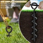 Eurmax Canopy Tent Dog Tie Out Stakes Set