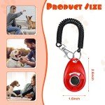 30 Pcs Dog Training Clickers with Wrist Straps