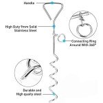 Heavy-Duty 30ft Tie Out Cable & Stake