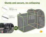 Expandable Pet Backpack for Cats and Small Dogs