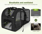Expandable Pet Backpack for Cats and Small Dogs