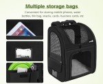 Expandable Pet Backpack for Cats and Small Dogs