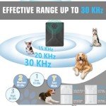 Ultrasonic Dog Bark Control Device – Rechargeable & Safe