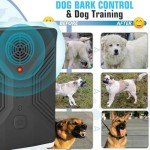 Ultrasonic Dog Bark Control Device – Rechargeable & Safe