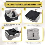 BurgeonNest Small Dog Car Seat with Storage Pockets
