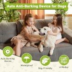PUBAMALL 4-Mode Anti Barking Device for Dogs