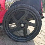 HomVent Folding Dog Bike Trailer with 16" Wheels