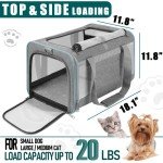 Sturdy Soft-Sided Carrier for Large Cats & Dogs