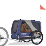 DoggyHut® XL Pet Bike Trailer for Large Dogs