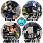RuffLyfe DIY Bike Dog Carrier with Safety Harness
