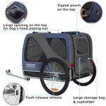 DoggyHut® XL Pet Bike Trailer for Large Dogs