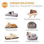 K&H Dog Bike Basket with Safety Leashes