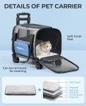 Pet Carrier with Wheels – Airline Approved for Small Dogs