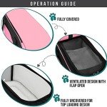 PetAmi Pink Dog Carrier for Small Breeds