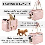 Small Dog Carrier Purse with Large Pockets
