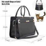Soft-Sided Pet Carrier Tote for Small Dogs & Cats
