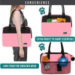 PetAmi Pink Dog Carrier for Small Breeds