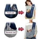 Dog Sling Carrier for Small Pets - Dark Blue