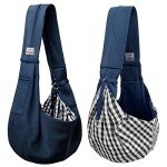 Dog Sling Carrier for Small Pets - Dark Blue