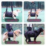 Large Dog Carry Sling & Support Harness (Black, XL)