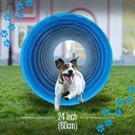 18ft Dog Agility Tunnel for Fun Playtime