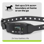 Portable GPS Dog Fence Collar with Boundary Control