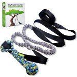 LOOBANI Outdoor Bungee Tug Toy for Dogs