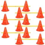 Dog Agility Hurdle Cone and Rod Set