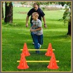 Dog Agility Hurdle Cone and Rod Set