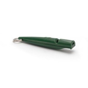 Medium High Pitch Dog Training Whistle - Forest Green