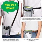 Adjustable Dog Travel Pouch for Treats and Toys