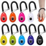 9-Piece Dog Training Clicker Set with Strap