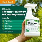 Natural Cedar Bug Spray for Pets and Home