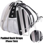 Expandable Pet Backpack Carrier with Bubble Window