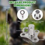 360° Swivel Dog Tie Out Stake for Large Dogs