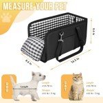 SlowTon Portable Dog Car Seat for Small Dogs