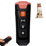 Ultrasonic Dog Bark Deterrent with Flashlight